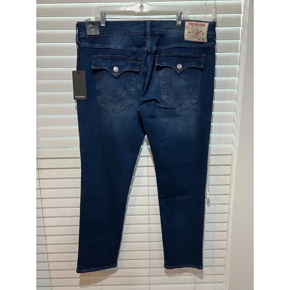True‎ Religion Rocco Big T Flap Relaxed Skinny Jeans NWT -  MSRP $199